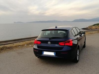 Usata BMW 116 116 CV (85 kW) 2019 Blu Utilitaria