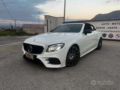Usata Mercedes E350 Premium 286 CV (210 kW) 2020 Bianco Cabrio