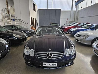 Usata Mercedes SL500 306 CV (225 kW) 2003 Blu/azzurro Cabrio