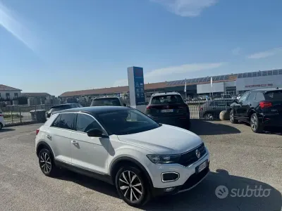 Usata VW T-Roc Style 116 CV (85 kW) 2020 Bianco SUV