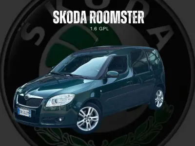 Usata Skoda Roomster Sport 105 CV (77 kW) 2008 Verde Monovolume