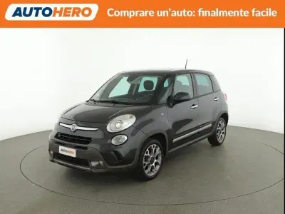 Usado Fiat 500L Trekking 95 CV (69 kW) 2016 Gris Monovolumen