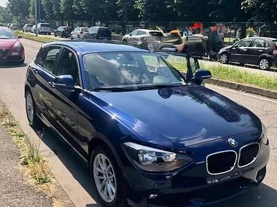 Usata BMW 114 2014 Blu Utilitaria