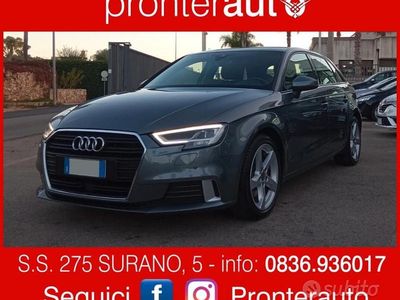 Usata Audi A3 Sport 150 CV (110 kW) 2019 Grigio Berlina