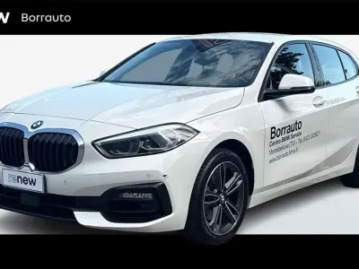 Usata BMW 118 140 CV (102 kW) 2020 Bianco Berlina