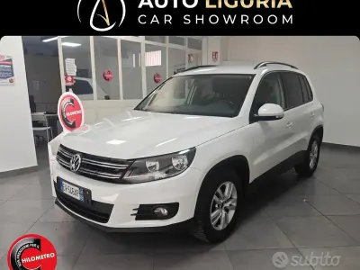 Usata VW Tiguan 110 CV (80 kW) 2014 Bianco SUV