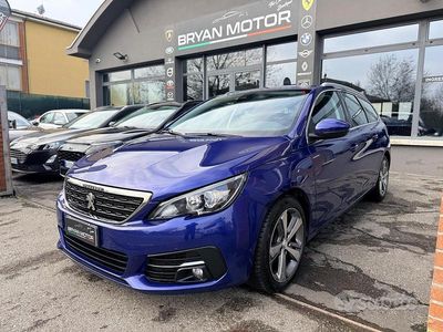 Usata Peugeot 308 Allure 131 CV (96 kW) 2020 Blu Station wagon