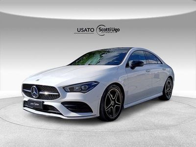 Usata Mercedes CLA200 Premium 150 CV (110 kW) 2022 Bianco Coupé