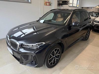 Usata BMW X3 M Sport 190 CV (139 kW) 2022 Grigio SUV