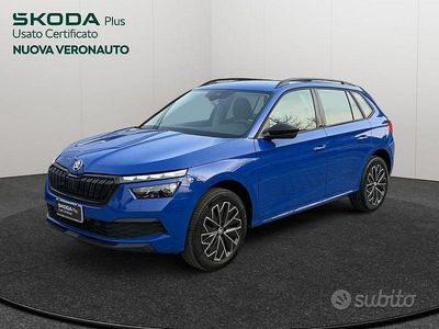 Usata Skoda Kamiq 95 CV (69 kW) 2023 Blu/azzurro SUV