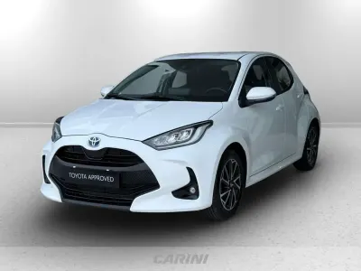 Usata Toyota Yaris Hybrid Trend 116 CV (85 kW) 2022 Bianco Berlina