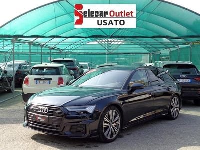 Usata Audi A6 S-line plus 367 CV (269 kW) 2022 Blu/azzurro Station wagon
