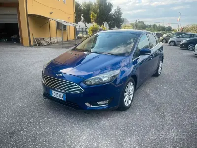Occasion Ford Focus Titanium 120 PK (88 kW) 2015 Blauw Sedan
