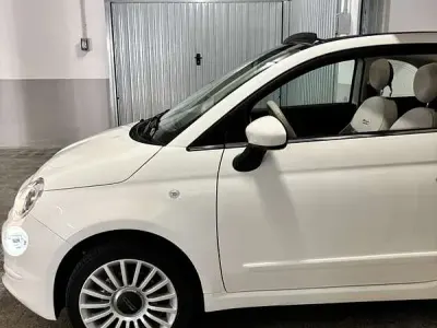 Usata Fiat 500C Lounge 69 CV (50 kW) 2019 Bianco Cabrio