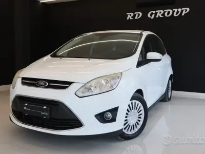 Usata Ford C-MAX Titanium 95 CV (69 kW) 2013 Bianco Monovolume