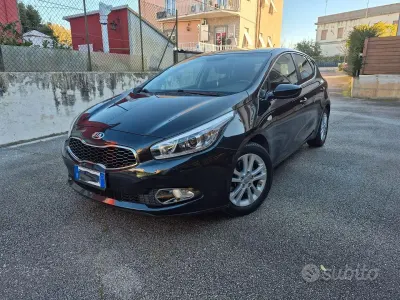 Usata Kia Ceed 2014 Nero Utilitaria