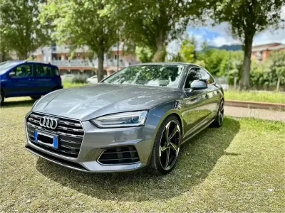 Usata Audi A5 Sportback 190 CV (139 kW) 2018 Grigio Utilitaria