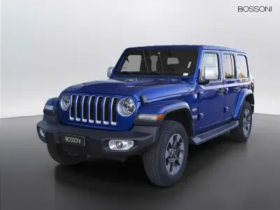 Usata Jeep Wrangler Unlimited Sahara 272 CV (200 kW) 2020 Blu SUV
