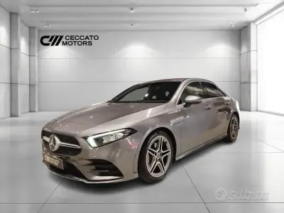 Usata Mercedes A180 Premium 116 CV (85 kW) 2020 Grigio Berlina