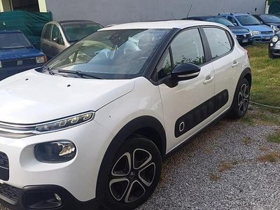 Usata Citroën C3 82 CV (60 kW) 2017 Bianco Utilitaria