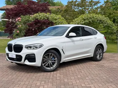 Usata BMW X4 M Sport 190 CV (139 kW) 2020 Alpin white SUV