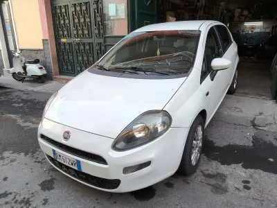 Usata Fiat Punto Easy 77 CV (56 kW) 2013 Bianco Utilitaria