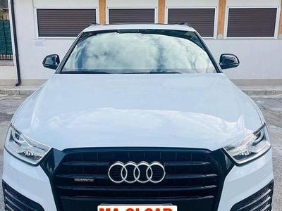 Usata Audi Q3 S-Line 150 CV (110 kW) 2017 Bianco SUV