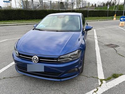 Usata VW Polo Comfortline 80 CV (58 kW) 2018 Blu Utilitaria