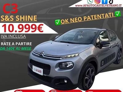 Usata Citroën C3 PureTech 110 CV (80 kW) 2020 Grigio Utilitaria