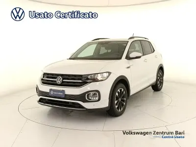 Begagnad VW T-Cross Style 95 HK (69 kW) 2023 Vit SUV