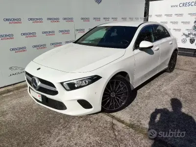Usata Mercedes A180 116 CV (85 kW) 2018 Bianco Berlina