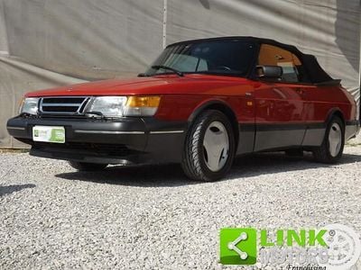 Usata Saab 900 Cabriolet 179 CV (131 kW) 1991 Rosso Cabrio