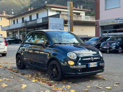 Usata Fiat 500C 69 CV (50 kW) 2013 Blu Cabrio