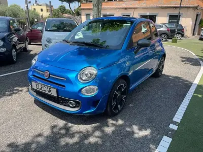 Usata Fiat 500 S 69 CV (50 kW) 2018 Blu Utilitaria