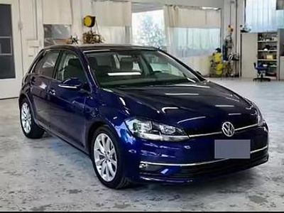 Usata VW Golf VII Highline 115 CV (84 kW) 2018 Blu Berlina