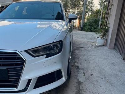 Usata Audi A3 S-Line 116 CV (85 kW) 2018 Bianco Berlina