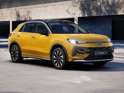 Nuova VW T-Roc Life 116 CV (85 kW) 2026 Canary yellow nero SUV