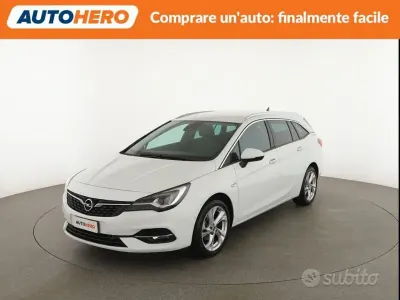 Brugt Opel Astra Business 131 HK (96 kW) 2020 Hvid Stationcar