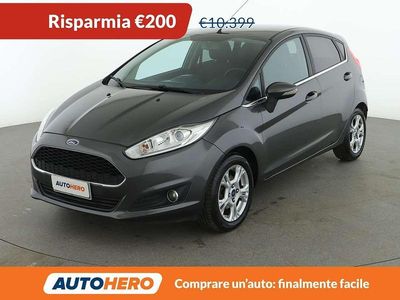 Usata Ford Fiesta Titanium 75 CV (55 kW) 2017 Grigio Utilitaria