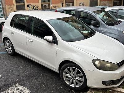 Usata VW Golf VI Highline 140 CV (102 kW) 2010 Bianco Utilitaria