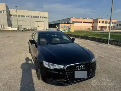 Usata Audi A6 S-Line 177 CV (130 kW) 2012 Nero Station wagon