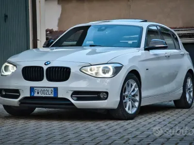 Usata BMW 118 143 CV (105 kW) 2013 Bianco Utilitaria