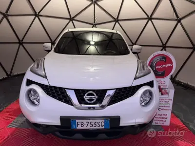 Usata Nissan Juke Tekna 110 CV (80 kW) 2016 Bianco SUV