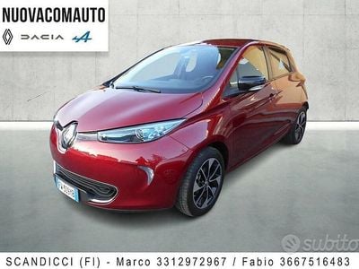 Usata Renault Zoe Intens 80 kW (109 CV) 2019 Rosso Utilitaria