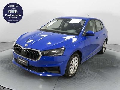 Usata Skoda Fabia Ambition 65 CV (47 kW) 2023 Blu/azzurro Utilitaria