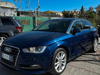 Usata Audi A3 110 CV (80 kW) 2015 Blu Berlina
