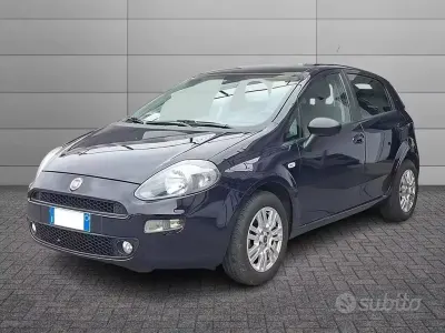 Brugt Fiat Punto Lounge 69 HK (50 kW) 2015 Blå Hatchback