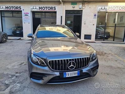 Usata Mercedes E220 Premium Plus 194 CV (142 kW) 2017 Argento Station wagon