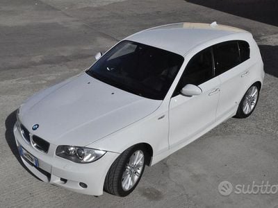 Usata BMW 118 M Sport 143 CV (105 kW) 2008 Bianco Utilitaria