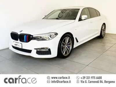 Usata BMW 520 M Sport 190 CV (139 kW) 2018 Bianco pastello Berlina